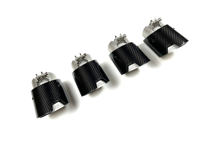G80/G82/G87 Carbon Fiber M Performance Exhaust Tips - SET