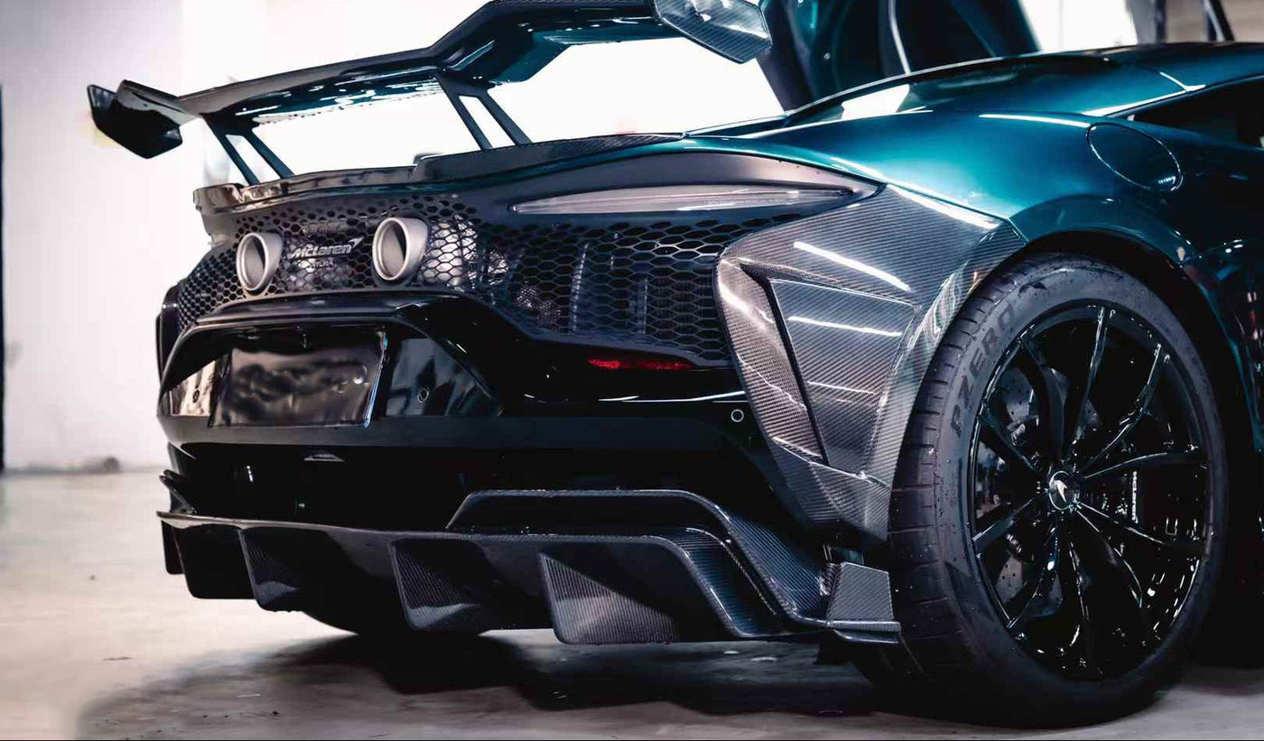 Dry Carbon Fiber AM Trunk Spoiler Wing for Mclaren Artura