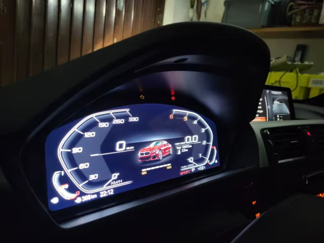 Digital Carplay Odometer Screen Virtual Cockpit Digital Cluster upgrade - BMW 3 F30 F31 4 F32 F33 F34 F36 F80 M3 F82 M4