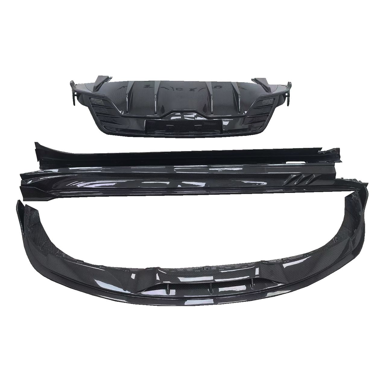 Carbon Fiber TCH Aerodynamic body kit - Porsche Taycan