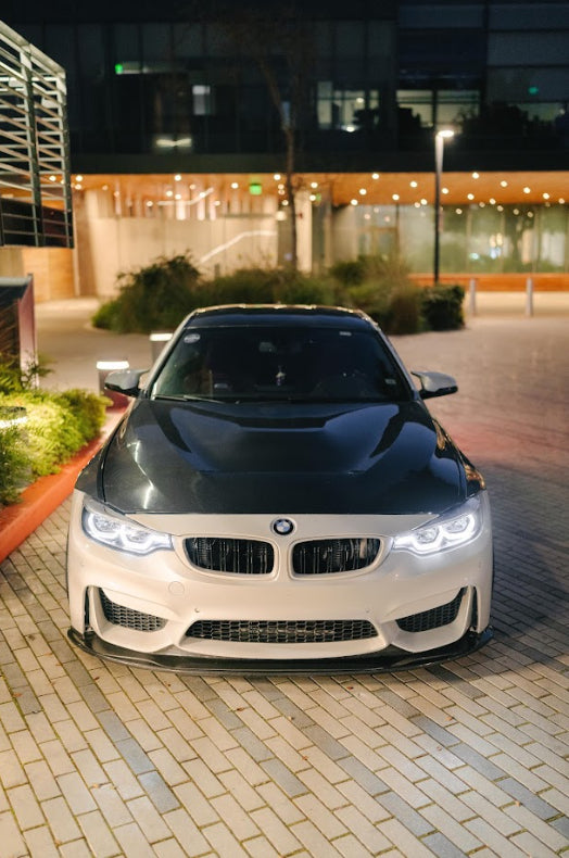 Carbon Fiber Front Lip V3 - 15-20 BMW F80 M3 F82 F83 M4