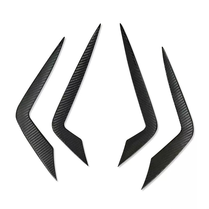 Carbon Fiber Front Side Canard - Audi A7 S7 C8 2019-2022