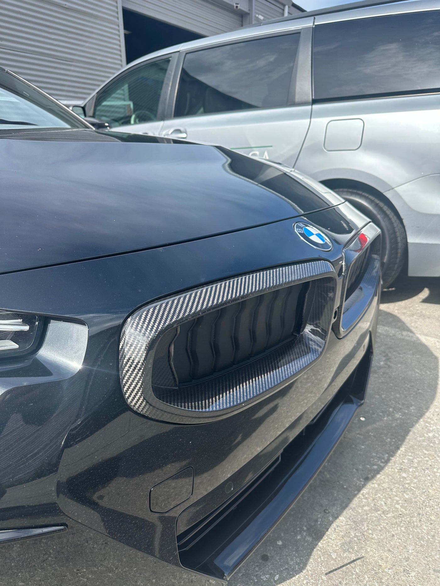 Dry Carbon Fiber front grill Frame Replacement - BMW 2 Series G42