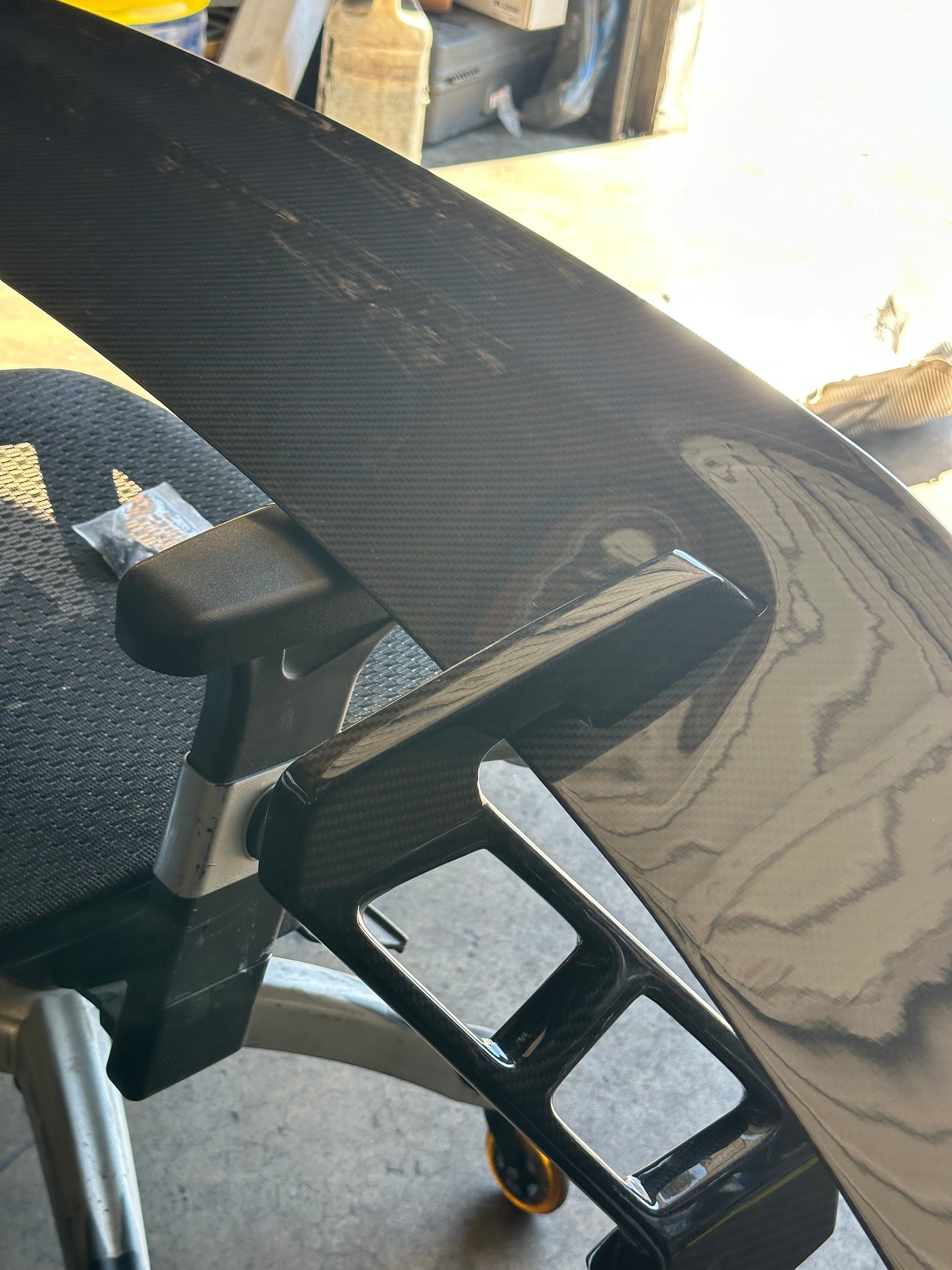 prepreg Carbon Fiber Performance Style V2 Rear High Rise Wing - Audi R8 V10 Gen 2