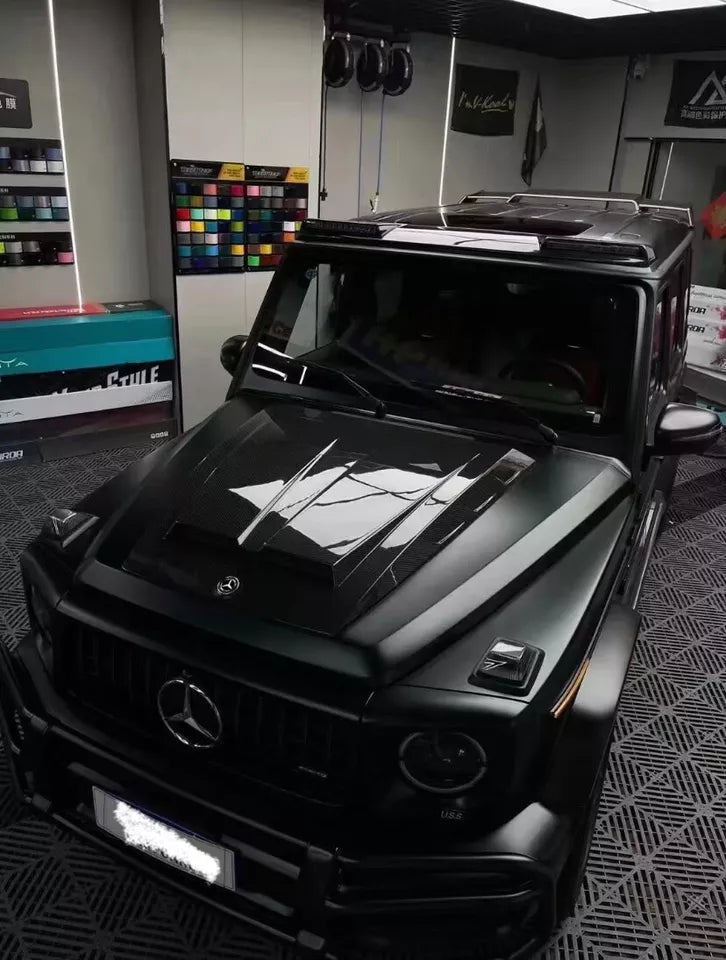 Carbon Fiber Front Roof Spoiler - Mercedes Benz G Wagon W463 W464 G550 G63 2019+