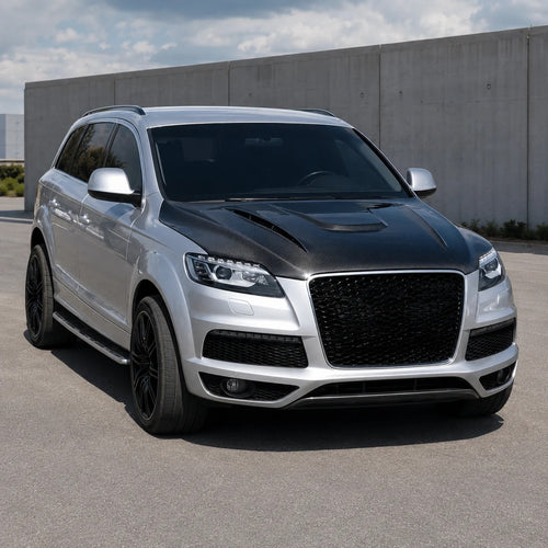 2007-2015 Audi Q7 H Style Carbon Fiber Hood | 4L