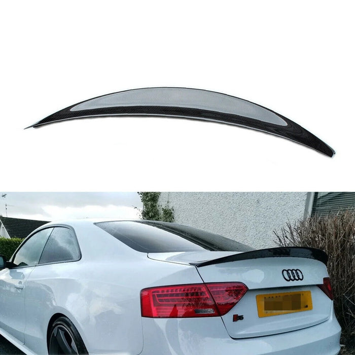 2008-2012 Audi S5 Ducktail Carbon Fiber Trunk Spoiler | B8 S5