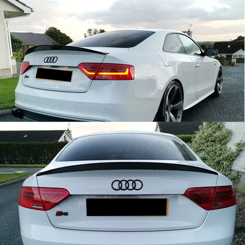 2008-2012 Audi S5 Ducktail Carbon Fiber Trunk Spoiler | B8 S5