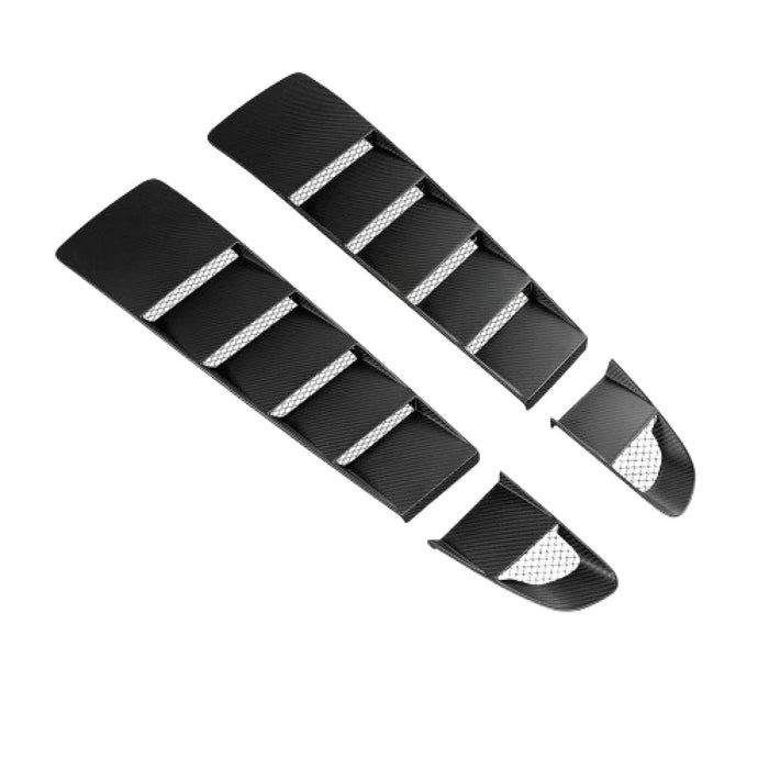 2008-2015 Audi R8 V10 Carbon Fiber Engine Vents | MK1 Spyder