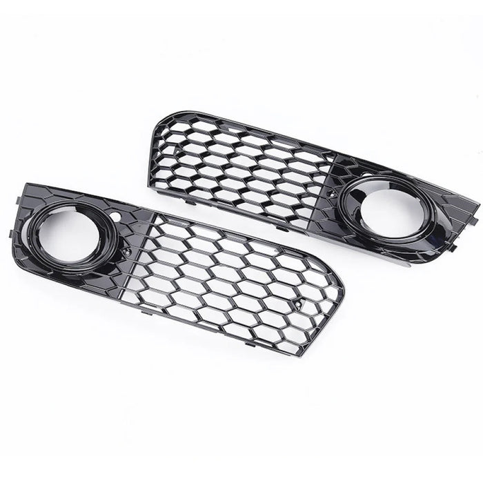 2009-2012 Audi RS4 Style Fog Light Grilles | B8 A4/S4