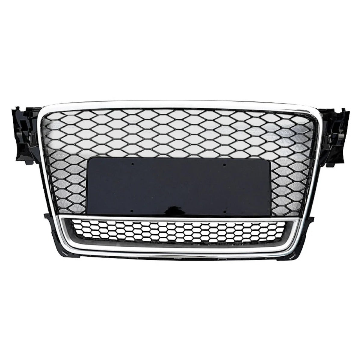2009-2012 Audi RS4 Style Honeycomb Grille with Lower Mesh | B8 A4/S4