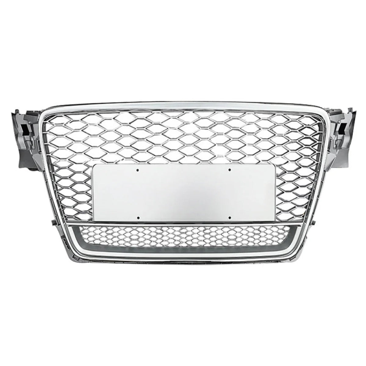 2009-2012 Audi RS4 Style Honeycomb Grille with Lower Mesh | B8 A4/S4
