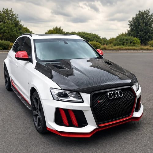 2009-2017 Audi Q5/SQ5 V Style Carbon Fiber Hood | B8/B8.5
