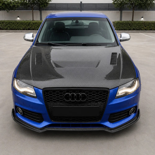 2009-2012 Audi A4/S4/RS4 V2 Style Carbon Fiber Hood | B8