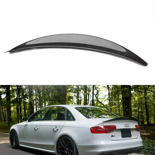 2009-2012 Audi S4 Ducktail Carbon Fiber Trunk Spoiler | B8 S4