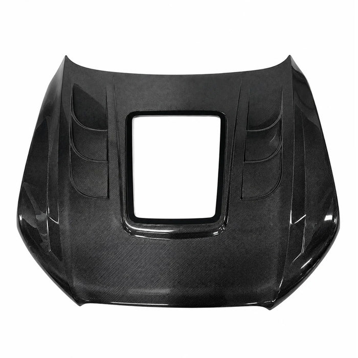 2011-2014 Audi A8/S8 Glass Engine Cover Carbon Fiber Hood | D4