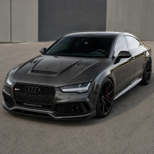 2012-2018 Audi A7/S7/RS7 V2 Style Carbon Fiber Hood | C7/C7.5