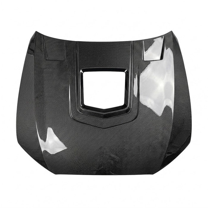 2012-2018 Audi A6/S6/RS6 Glass Engine Cover Carbon Fiber Hood | C7/C7.5