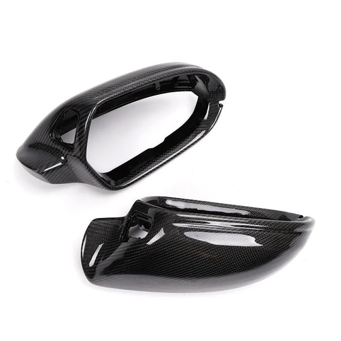 2012-2015 Audi A6/S6/RS6 Carbon Fiber Mirror Caps | C7 A6/S6/RS6