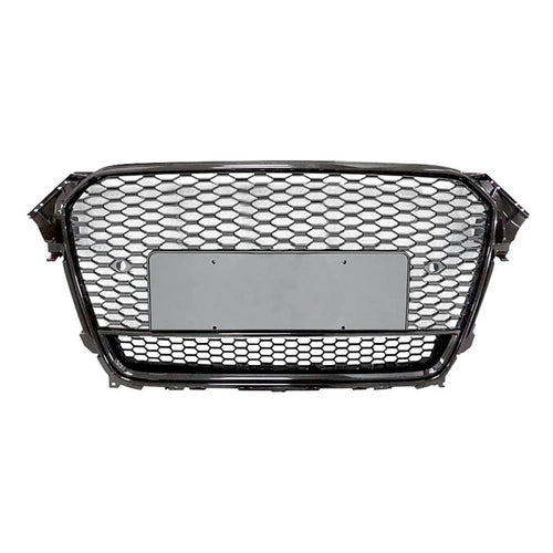 2013-2016 Audi RS4 Honeycomb Style Grille with Lower Mesh | B8.5 A4/S4