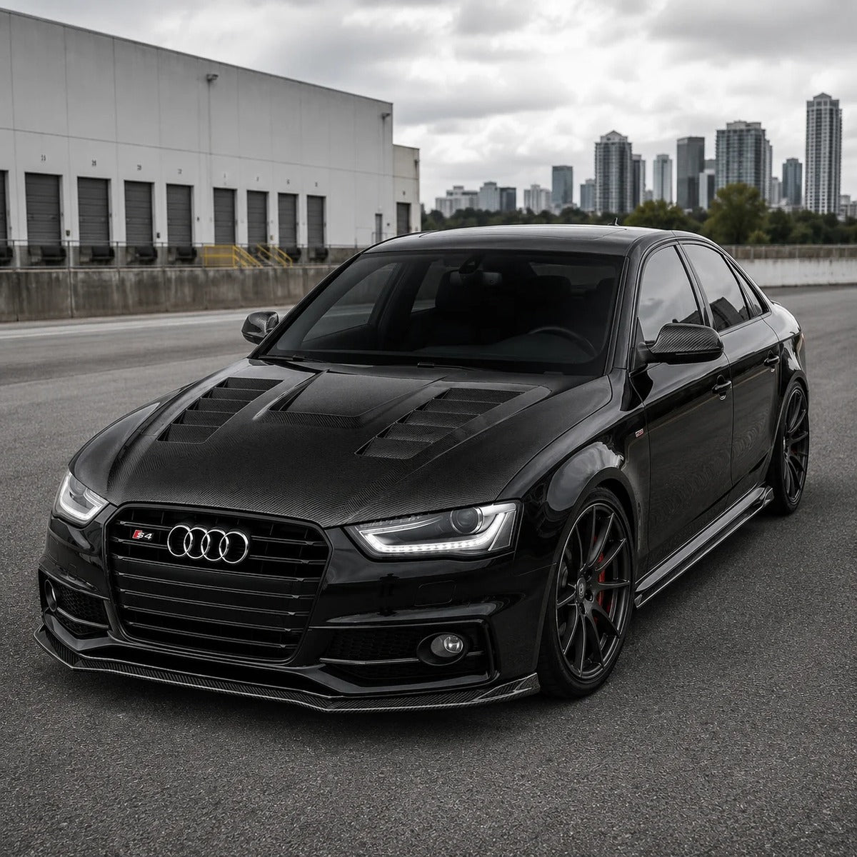 2013-2016 Audi A4/S4/RS4 V2 Style Carbon Fiber Hood | B8.5 A4/S4/RS4