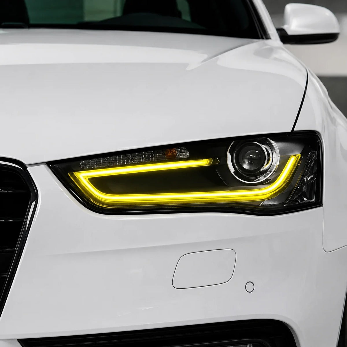 2013-2016 Audi A4/S4/RS4 CSL Style Headlights Yellow DRL Modules | B8.5