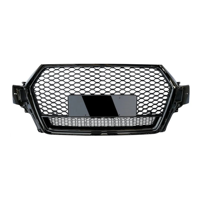 2016-2019 Audi RSQ7 Style Honeycomb Grille with Lower Mesh | 4M Q7/SQ7