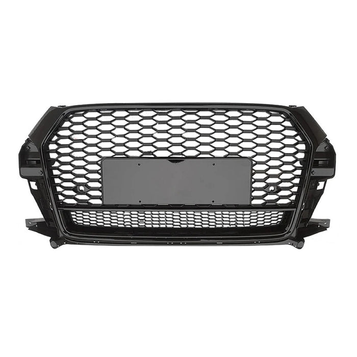 2016-2019 Audi RSQ3 Style Honeycomb Grille with Lower Mesh | 8U.5 Q3/SQ3
