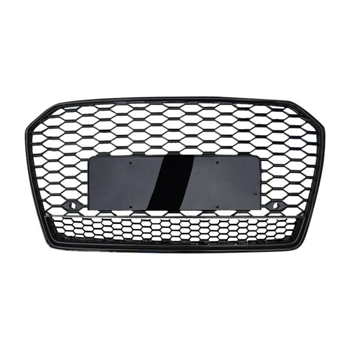 2016-2018 Audi RS6 Style Honeycomb Grille with Lower Mesh | C7.5 A6/S6