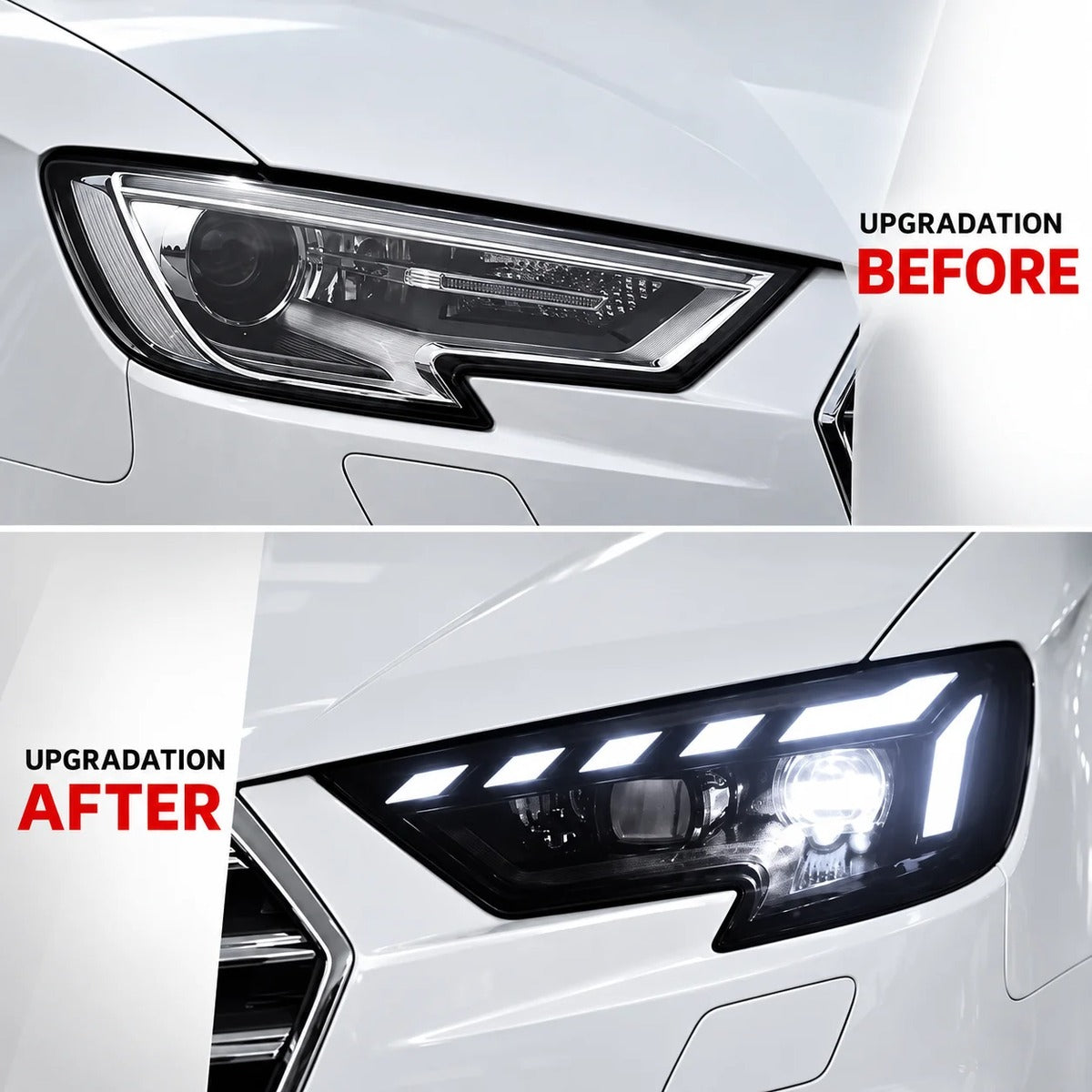 2017-2020 Audi A3/S3 8Y Style LED Headlights | 8V.5