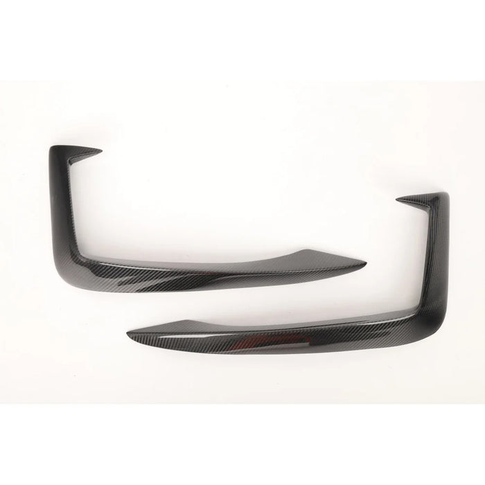 2017-2018 Audi A4/S4 Carbon Fiber Upper Front Bumper Splitters | B9 A4/S4