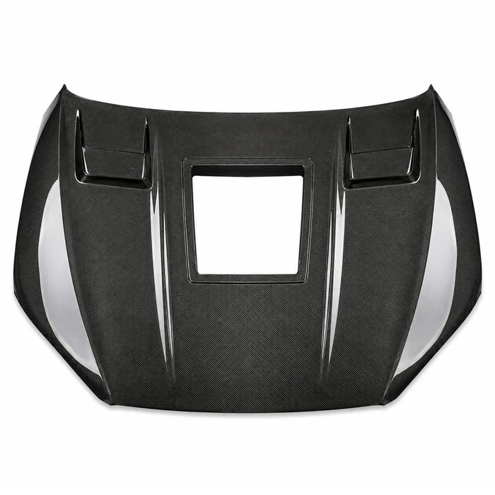 2018-2025 Audi A5/S5/RS5 Glass Engine Cover Carbon Fiber Hood | B9/B9.5