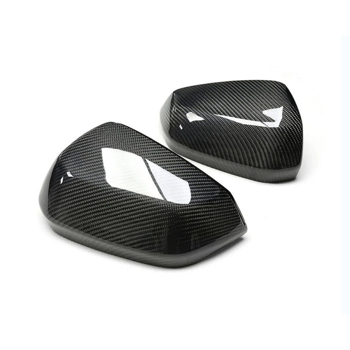 2018-2024 Audi Q3/SQ3/RSQ3 Carbon Fiber Mirror Caps | F3 Q3/SQ3/RSQ3