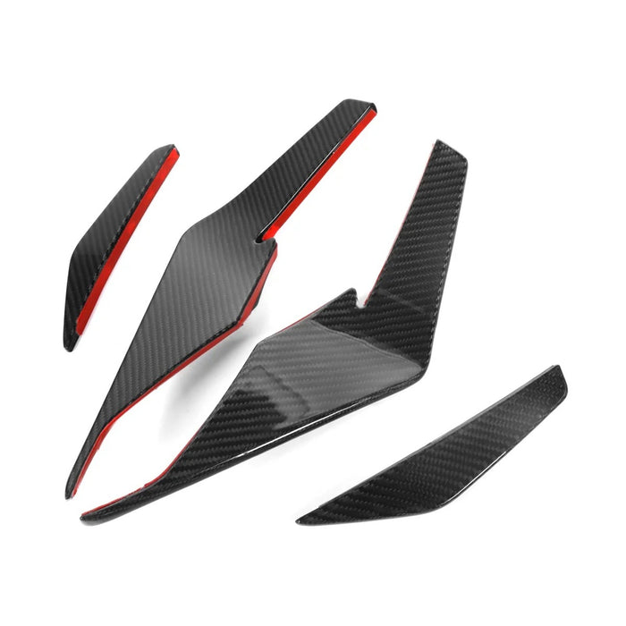 2019-2024 Audi R8 Carbon Fiber Front Canards I MK2 Gen 2 Facelift