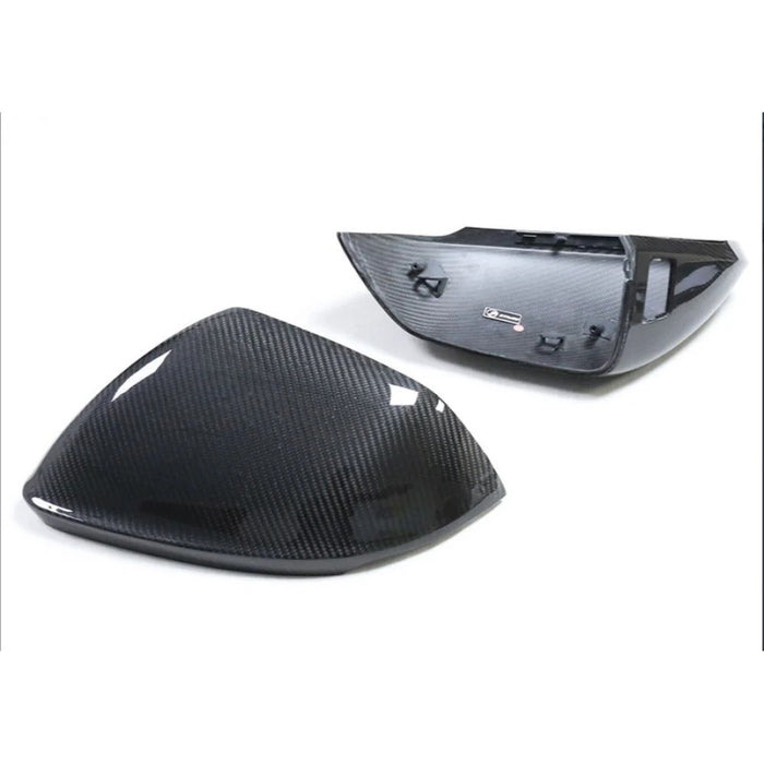 2019+ Audi Q8/SQ8/RSQ8 Carbon Fiber Mirror Caps | Q8/SQ8/RSQ8