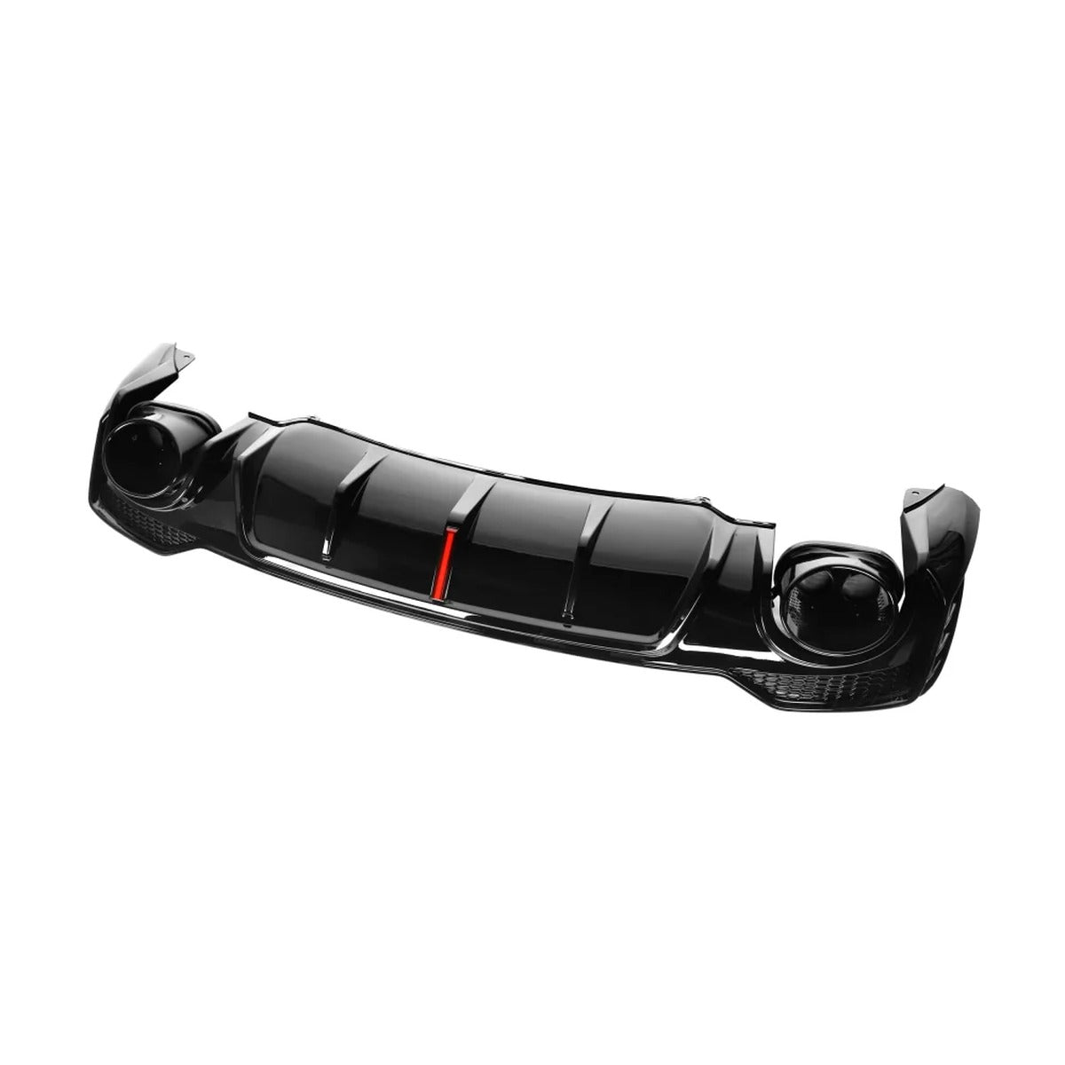 2020-2024 Audi Q3/SQ3 Gloss Black Diffuser with LED Brake Light | Q3/SQ3