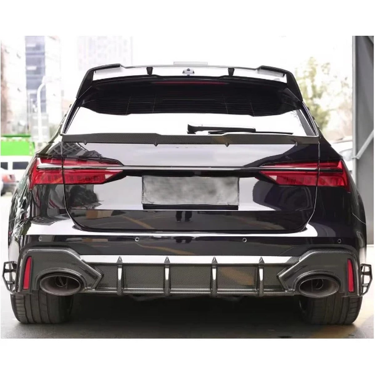 2021-2026 Audi RS7 Carbon Fiber Rear Diffuser | C8 RS7