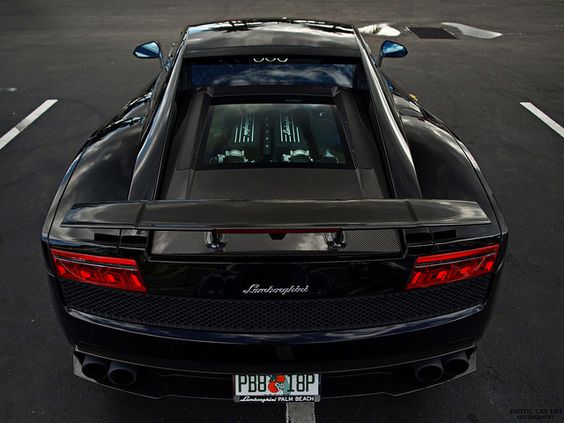Carbon Fiber Trunk Rear Wing - Lamborghini Gallardo