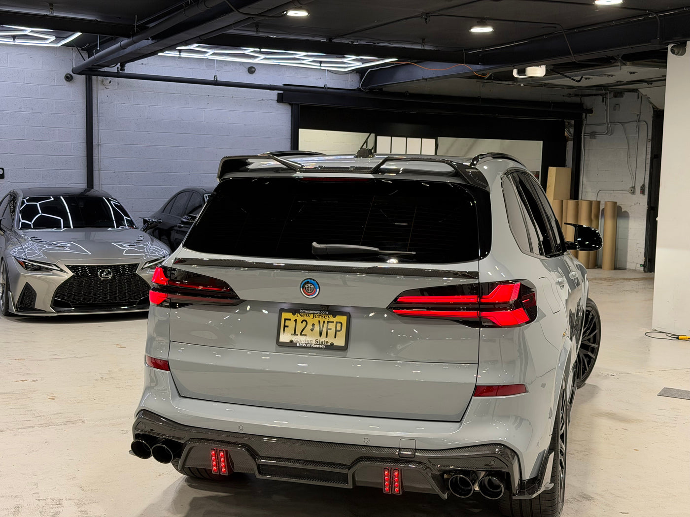 Carbon Fiber LD Front Lip & Rear Diffuser Combo - BMW G05 X5 LCI