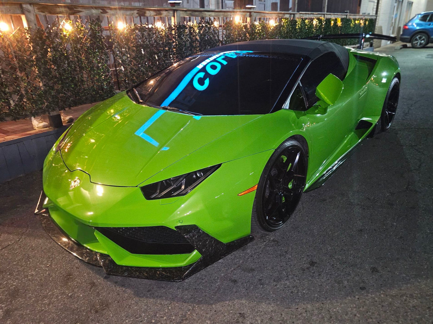 Carbon Fiber Front Lip - Lamborghini Huracan LP610