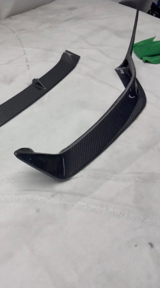 Dry Carbon Fiber Front Splitter Lip - Mercedes Benz AMG GT GTS GTC C190