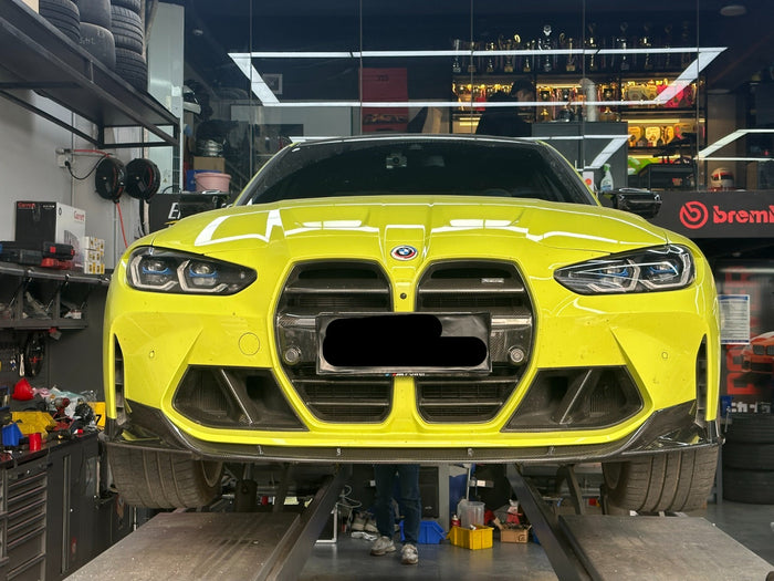 CT V1 style Dry Carbon fiber front lip - BMW G80 & G81 M3 / G82 & G83