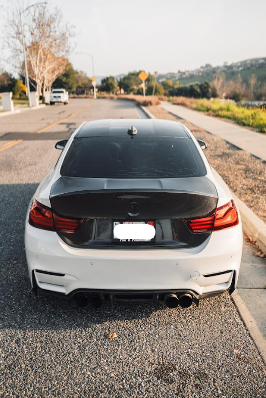 CSL Style Carbon Fiber Rear Trunk - BMW F82 M4