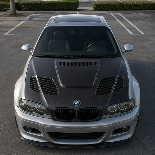 2000-2003 BMW 3-Series GTR Style Carbon Fiber Hood | E46 Coupe/Convertible