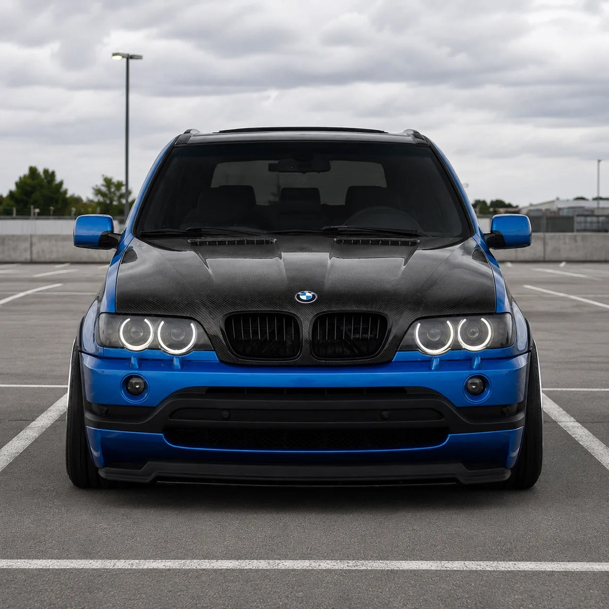 2000-2003 BMW X5 OEM Style Carbon Fiber Hood | E53