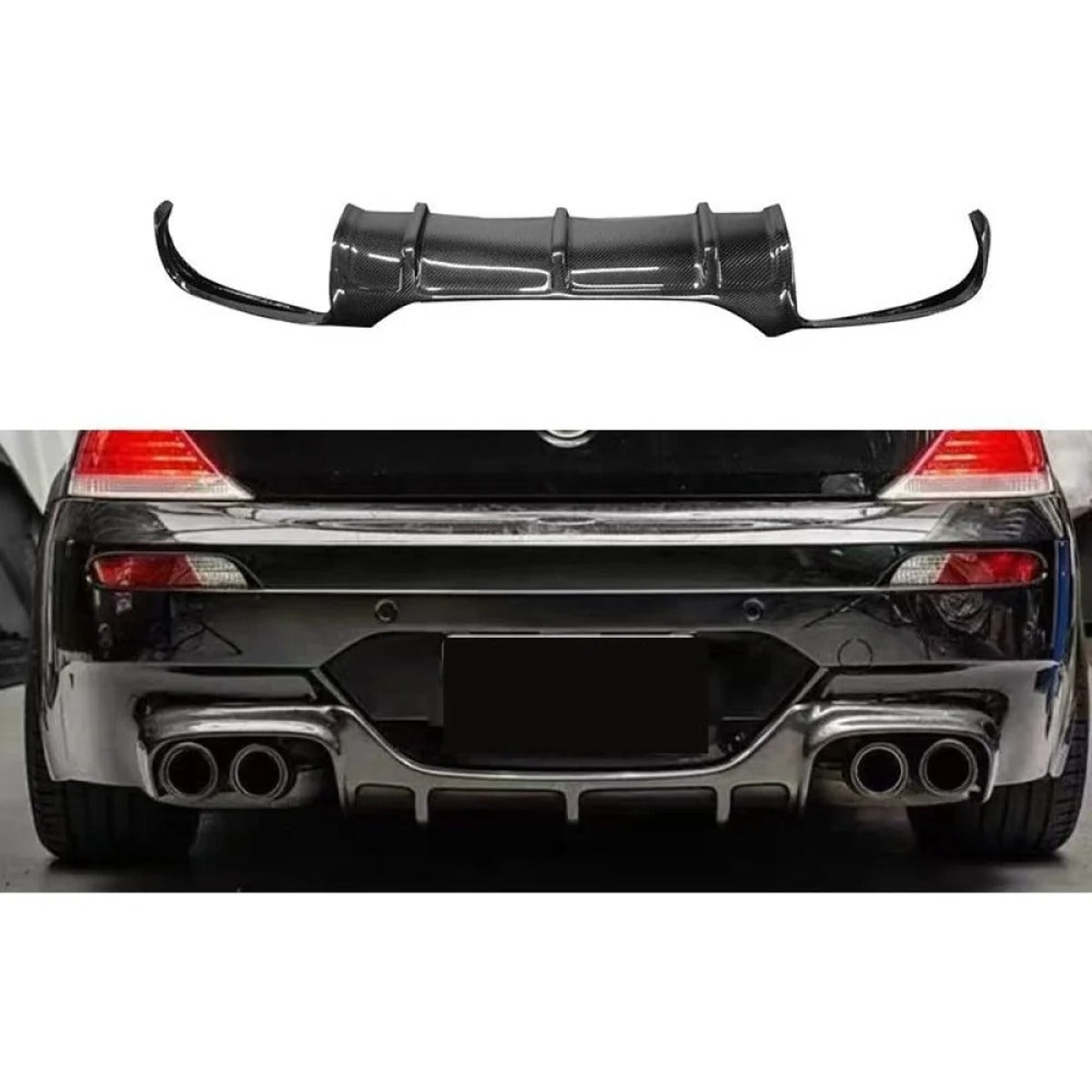 2005-2010 BMW M6 Carbon Fiber Rear Diffuser | E63/E64