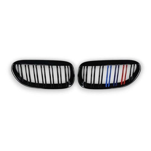 2005-2010 BMW 6-Series/M6 Dual Slat Kidney Grilles | E63/E64
