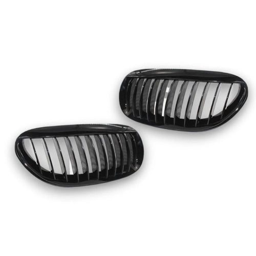 2005-2010 BMW 6-Series/M6 Single Slat Kidney Grilles | E63/E64
