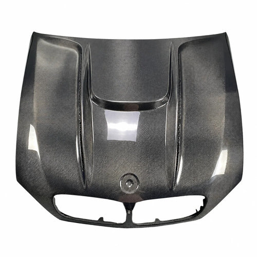 2007-2014 BMW X5/X6/X5M/X6M H Style Carbon Fiber Hood | E70/E71