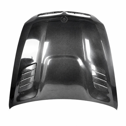 2007-2014 BMW X5/X6/X5M/X6M V Style Carbon Fiber Hood | E70/E71